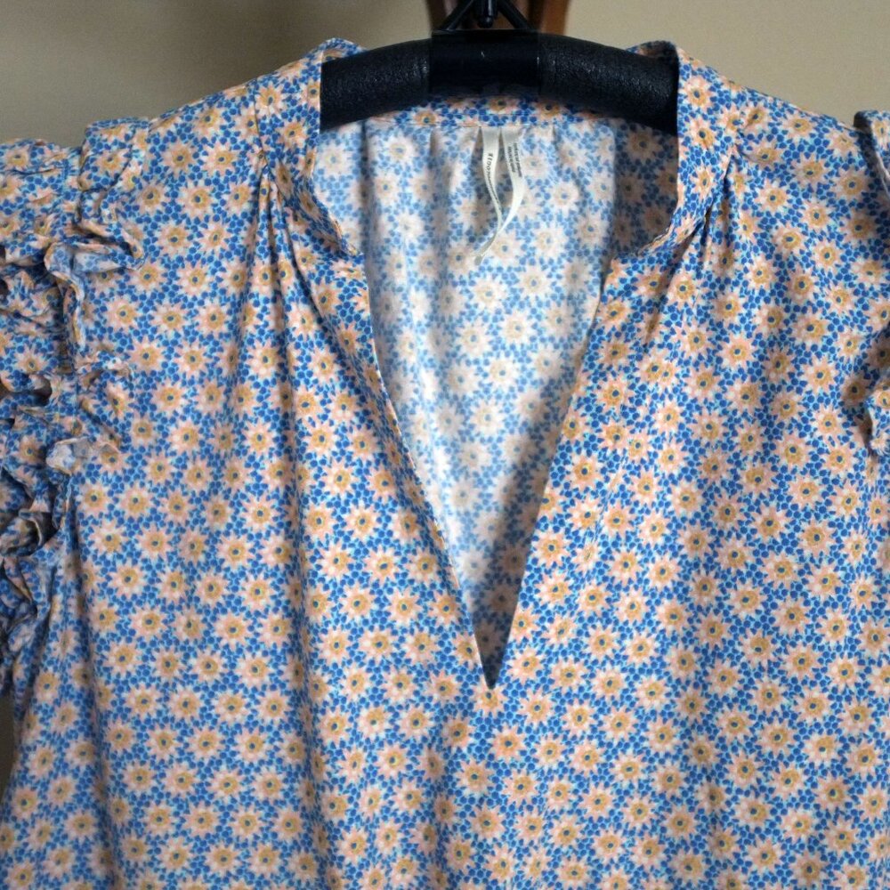 Anthropologie Floral Print Dress size 1X, new
